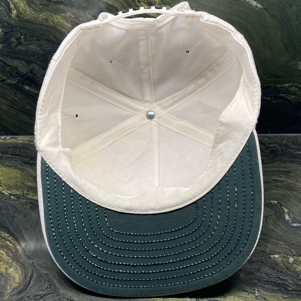 Equestrian Hand Painted Ball Cap Hat Horse Dressage White New - Picture 3 of 16